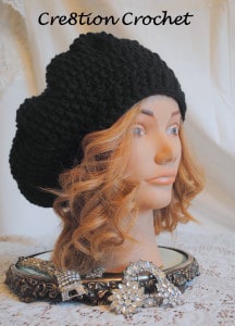 free slouch hat crochet pattern on cre8tion crochet