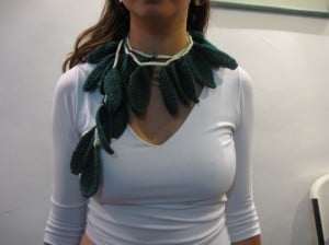 leaf necklace meladora