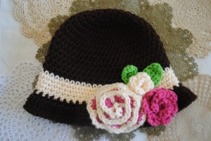 Red Heart Spring Cloche