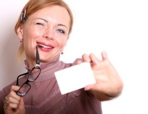 selling business card
