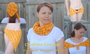 1 cover sunburst vacation scarf