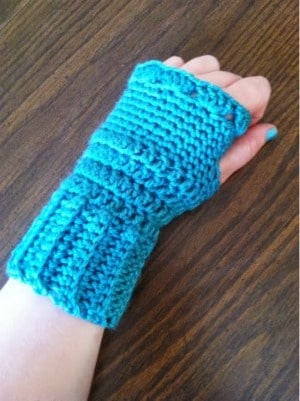 Deep Sea Fingerless Gloves