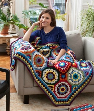 In Love With Color Throw