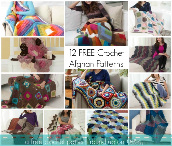 12 FREE Crochet Afghan Patterns ~ a free crochet pattern round up by #cre8tioncrochet