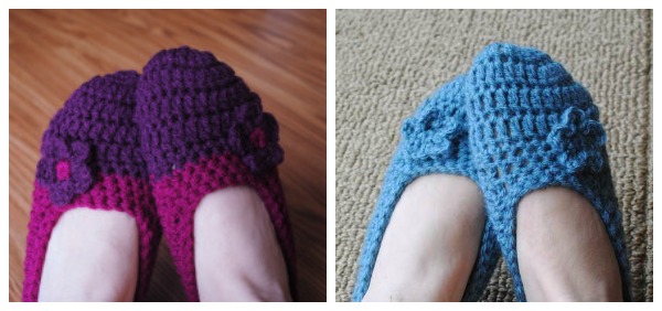 Fitted Slippers free pattern #cre8tioncrochet