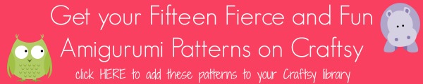 Get your 15 Feirce and Free Amigurumi Patterns on Craftsy