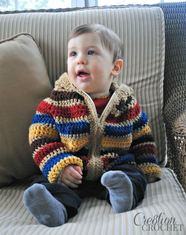 Baby Striped Hoodie
