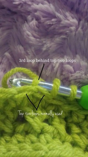 instructional Twisted Ridges earwarmer