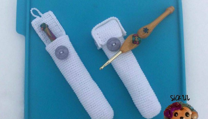 hook case free crochet pattern by sick 'lil monkeys