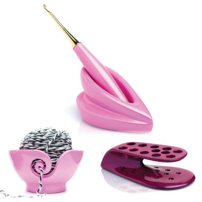 Furls New Hook Giveaway Purple and Pink Odyssey Cre8tion Crochet