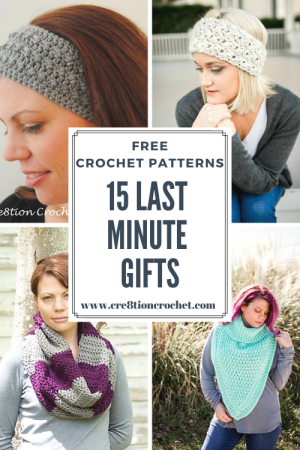15 Last Minute Gifts Free Crochet Patterns - Cre8tion Crochet