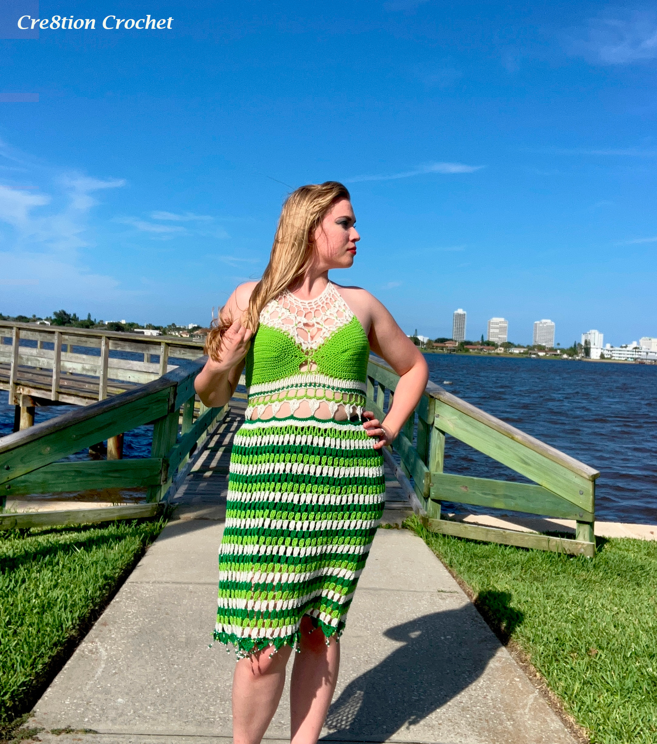green emerald velvet dress Mint Green Crochet Maxi Dress