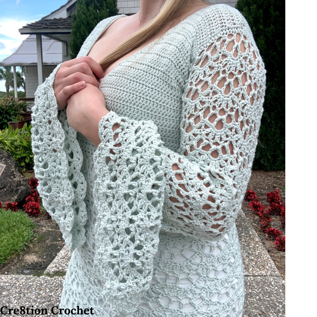 Ensley Rose Lace Top - Crochet Pattern Review - Cre8tion Crochet