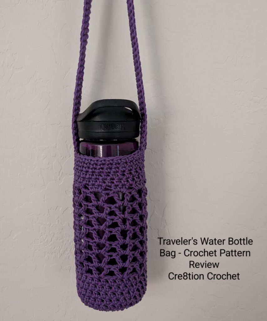 Traveler's Water Bottle Bag Crochet Pattern Review