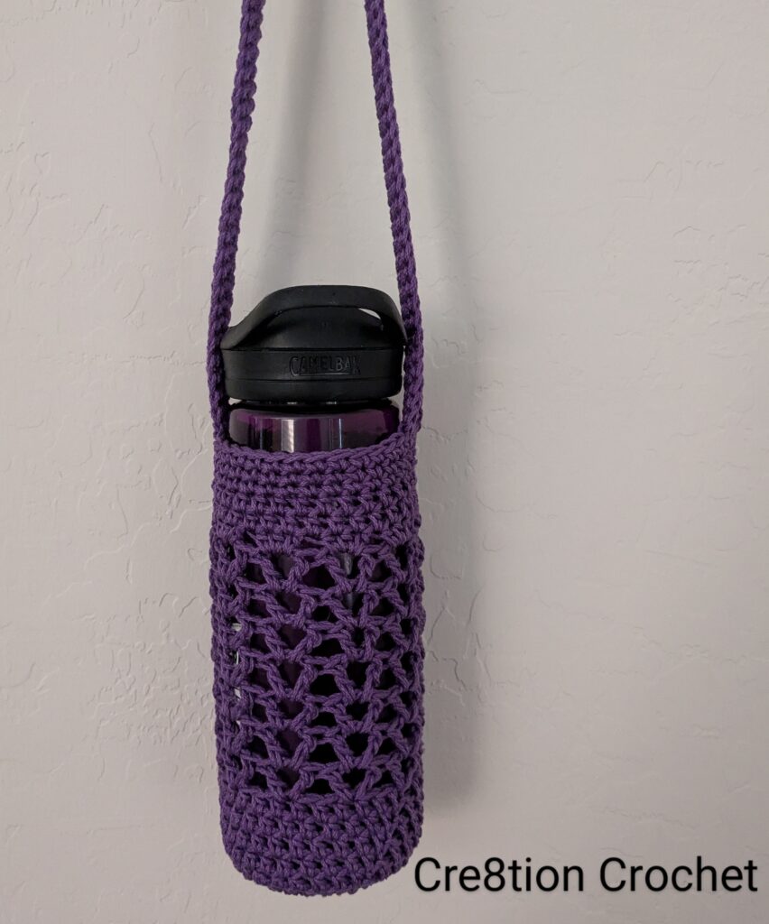 Traveler's Water Bottle Bag Crochet Pattern Review
