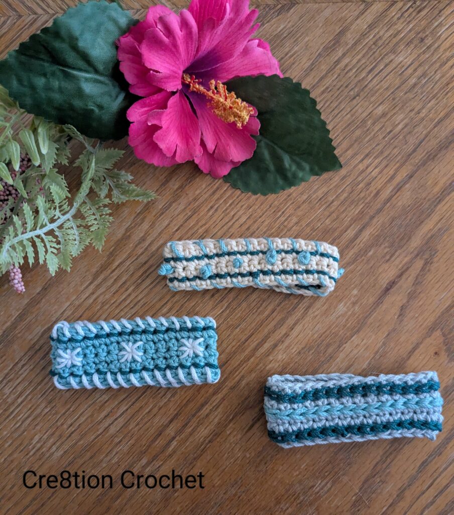 This is a crochet pattern review of the Star Studded Bracelets designed by Mary Beth Cryan for Crochet with Mary Beth. Review done by Kami Jones for Cre8tion Crochet.