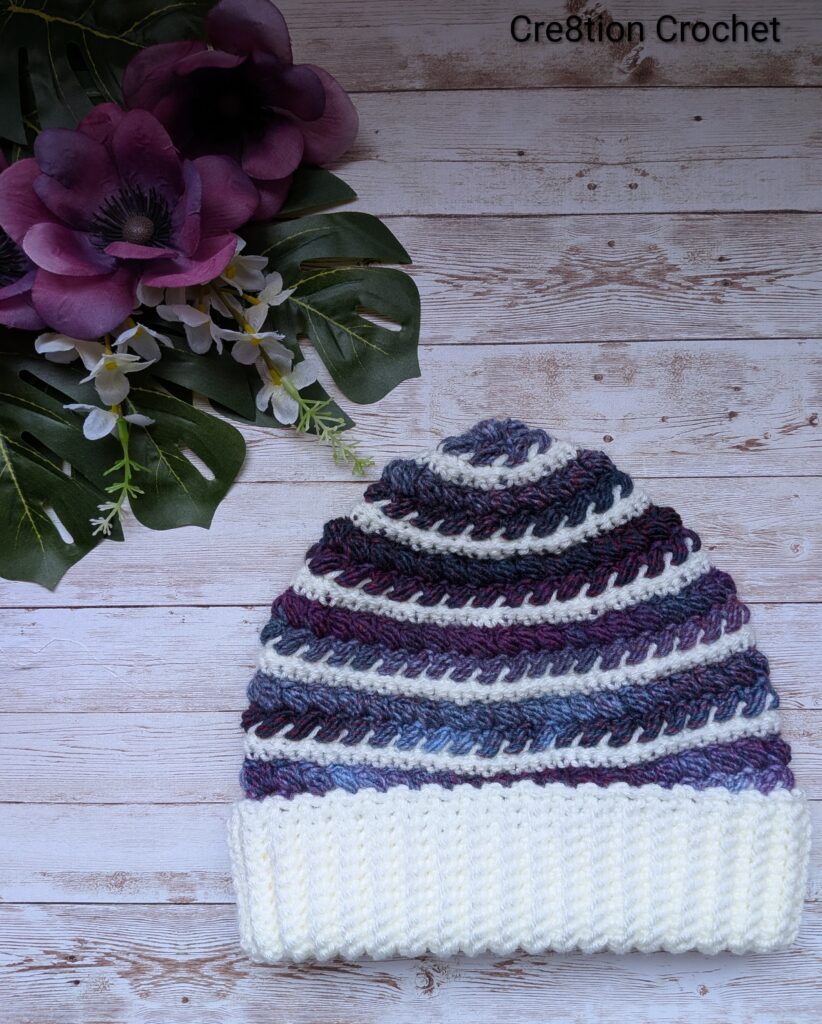 This is a crochet pattern review of the Wheat Stitch Beanie designed by Briana K Designs. Review done by Kami Jones for Cre8tion Crochet.