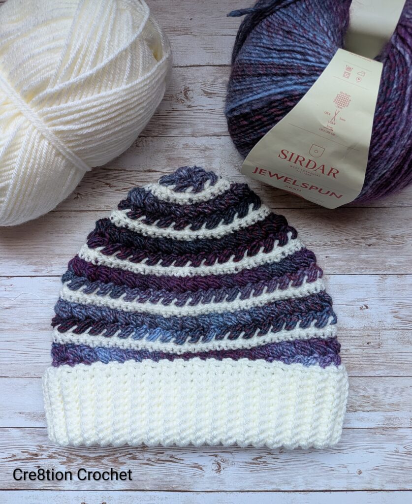 This is a crochet pattern review of the Wheat Stitch Beanie designed by Briana K Designs. Review done by Kami Jones for Cre8tion Crochet.