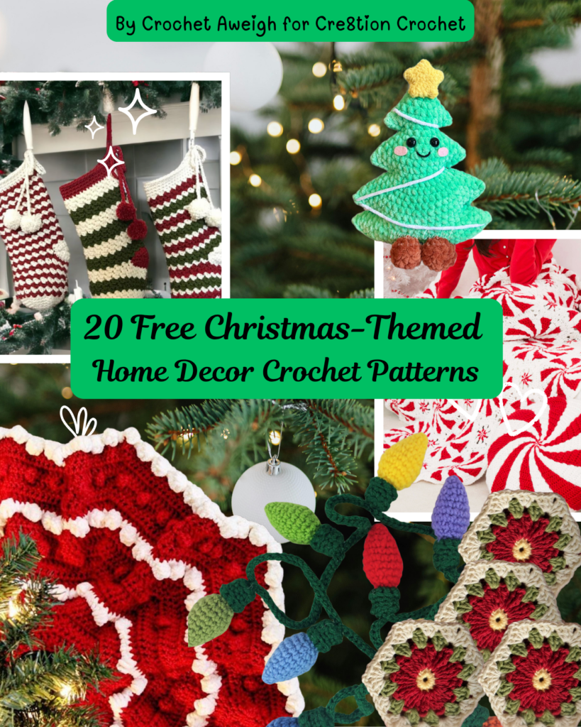Christmas Home Decor Crochet Patterns