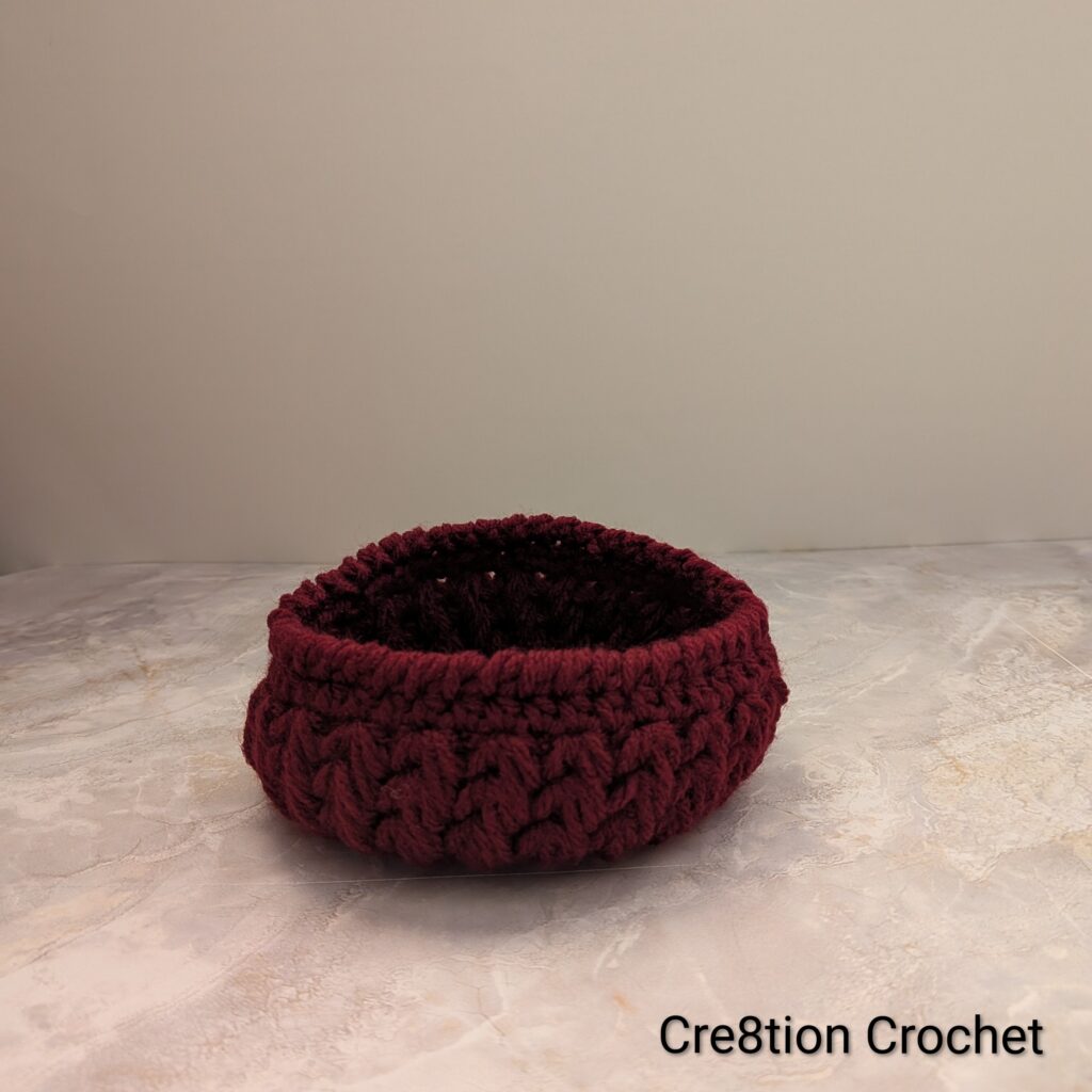 Feather Stitch Basket Crochet Pattern Review