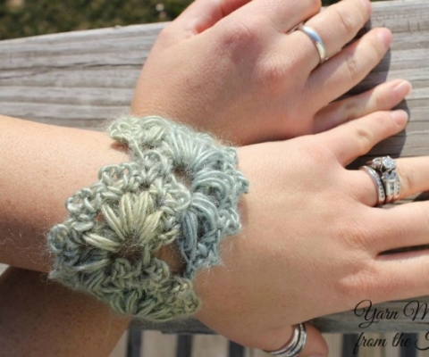 crochet cuffs