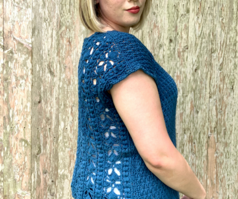 only crochet blouse